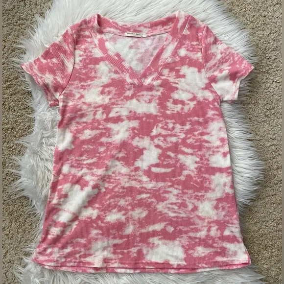 {Twenty Second x Pink Lily} Wonderfully Adored Tie Dye Tee - Women's Small - Picture 2 of 6